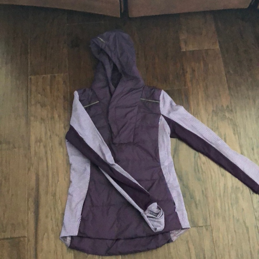 Purple Puffer Pullover